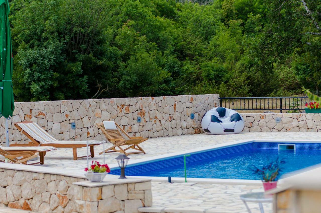 Relaxing Dalmatian House In Village Ljubitovica ภายนอก รูปภาพ
